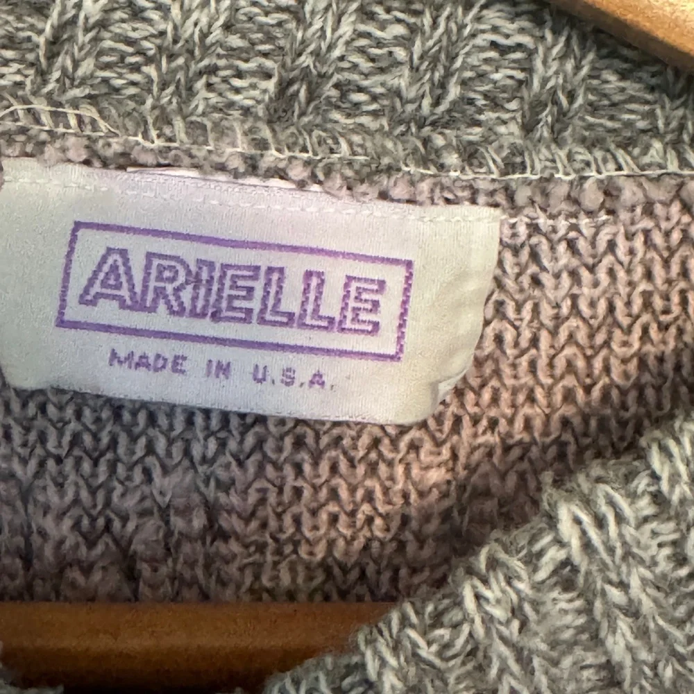 Vintage Sweater Arielle 80's Goose Duck USA Sz M-L Fairy Kawaii Novelty Kitch - Picture 3 of 5